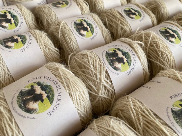 valais blacknose knitting yarn spun wool UK for sale