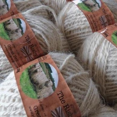 lincoln longwool aran knitting yarn wool