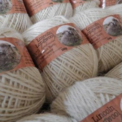 lincoln longwool double knitting dk yarn british breed